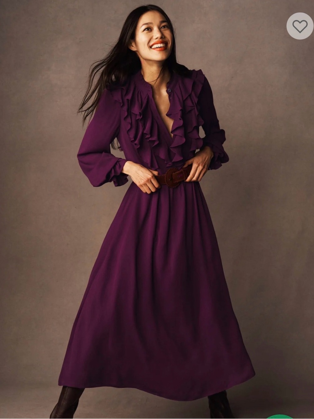 Boden Ruffle Dress - Picture 1 of 3